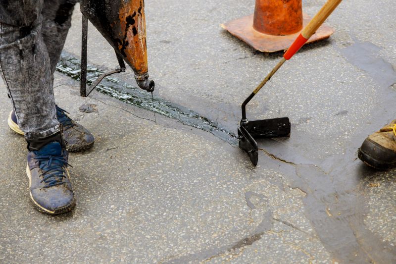 Sink Crack Sealing